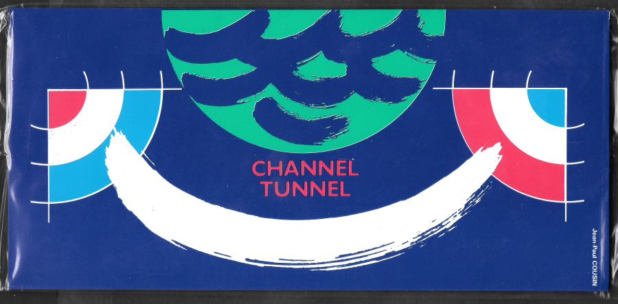 (image for) 1994 Channel Tunnel Royal Mail & La Poste Joint Issue Sealed Commemorative Pack